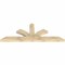 Ekena Millwork Richland Rough Sawn Timber Gable Bracket, Douglas Fir, 84"W x 31"H x 4"D x 6"F, 9/12 Pitch GBW084X31X0406RIC00RDF - alternate 3